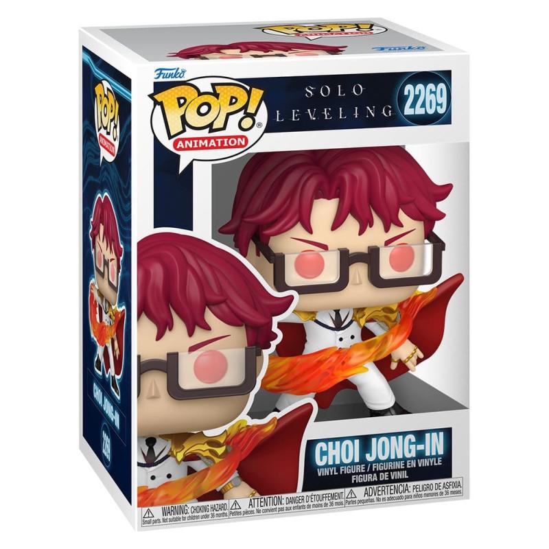 Funko pop animation solo leveling choi jong - in