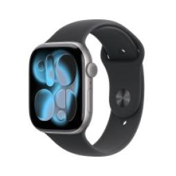 Smartwatch apple watch s11 gps + cellular 46mm space grey aluminium case black sport band s - m