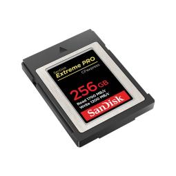 Tarjeta memoria flash sandisk extreme pro cfexpress 256gb