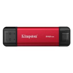Disco duro externo solido ssd kingston 512gb usb 3.2 - usb tipo c