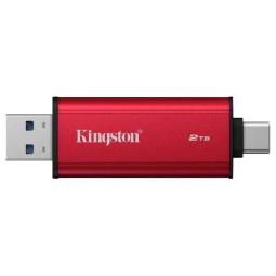 Disco duro externo solido ssd kingston 2tb usb 3.2 - usb tipo c