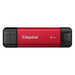 Disco duro externo solido ssd kingston 2tb usb 3.2 - usb tipo c
