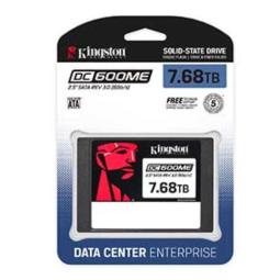 Disco duro interno ssd kingston data center dc600me 7.68tb 2.5 pulgadas sata3