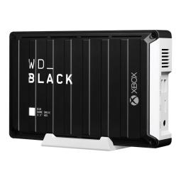 Disco duro externo wd western digital 12tb black d10 game drive for xbox one usb 3.2