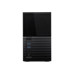 Disco duro externo hdd wd western digital 44tb my book duo usb 3.2 negro