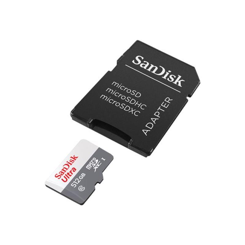 Tarjeta memoria micro secure digital sdxc sandisk ultra - 512gb - clase 10 - sdxc