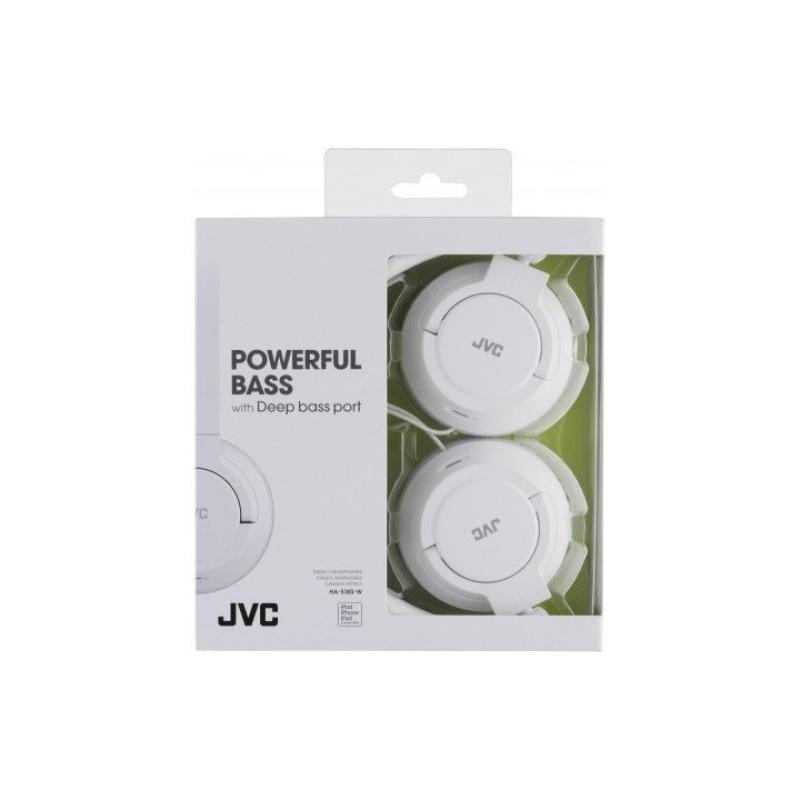 Auriculares jvc ha - s180 - w blanco