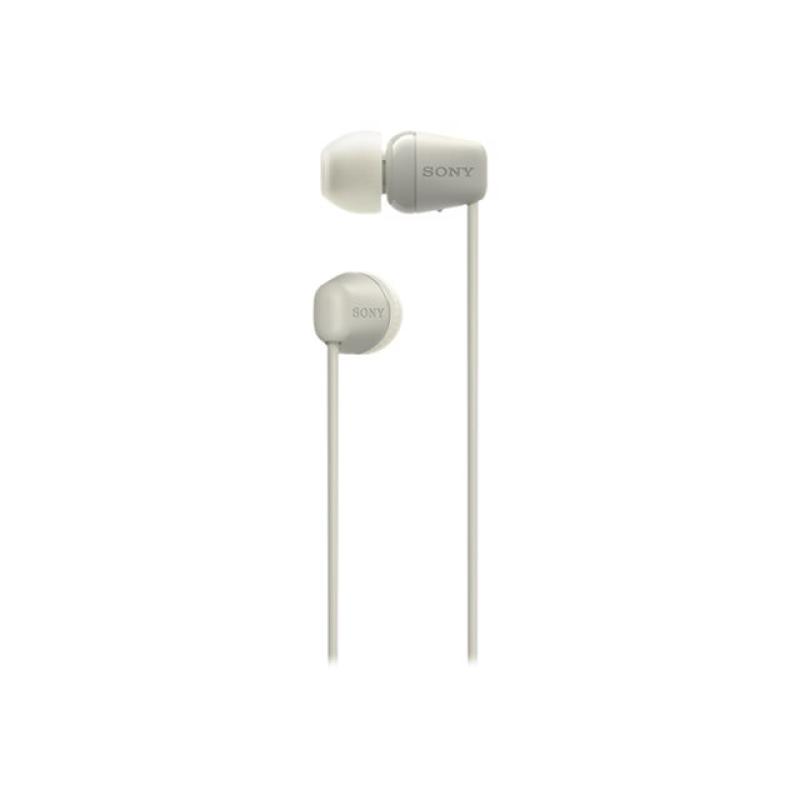 Auriculares sony wi - c100 inalambrico beige