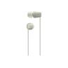 Auriculares sony wi - c100 inalambrico beige