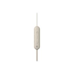 Auriculares sony wi - c100 inalambrico beige