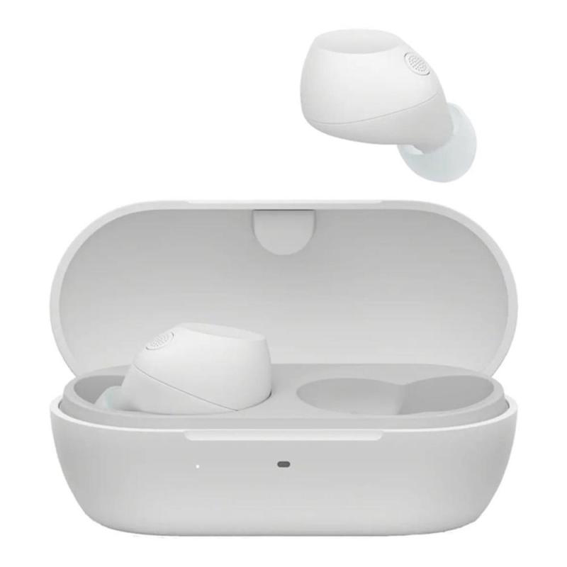Auriculares sony wf - c710n inalambrico blanco
