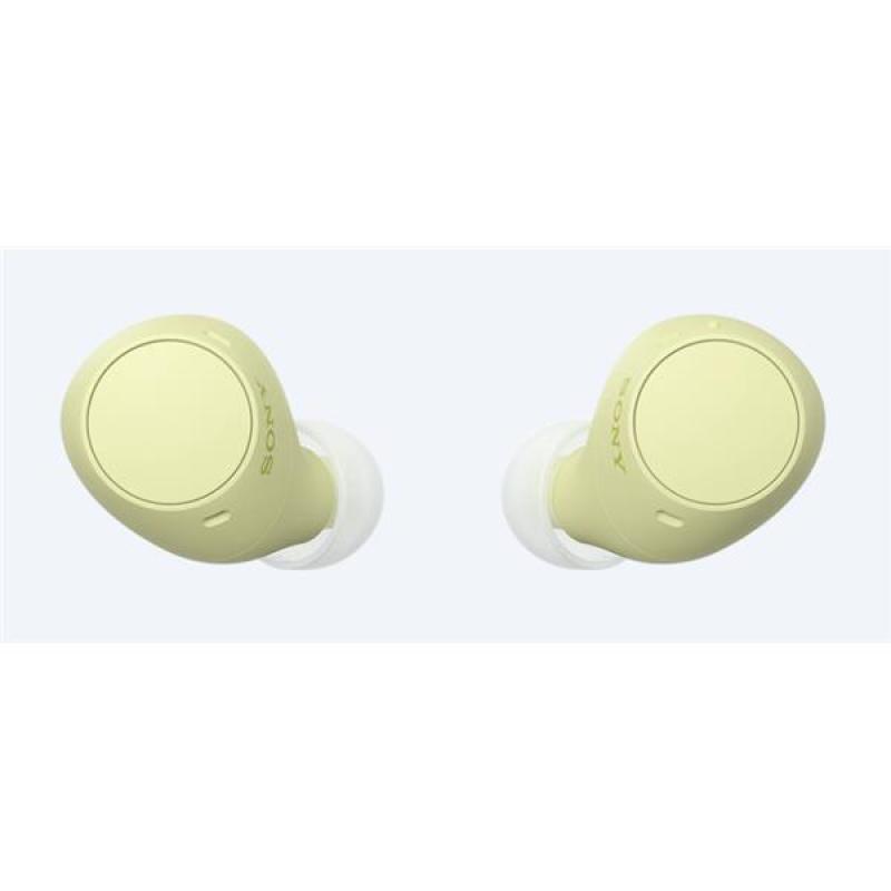 Auriculares sony wf - c510 inalambrico amarillo