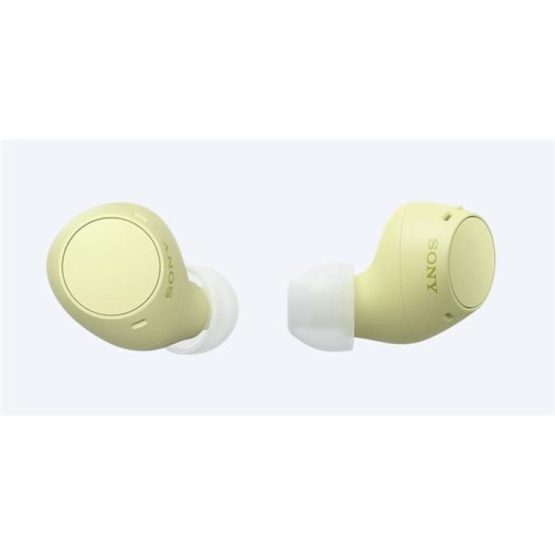 Auriculares sony wf - c510 inalambrico amarillo