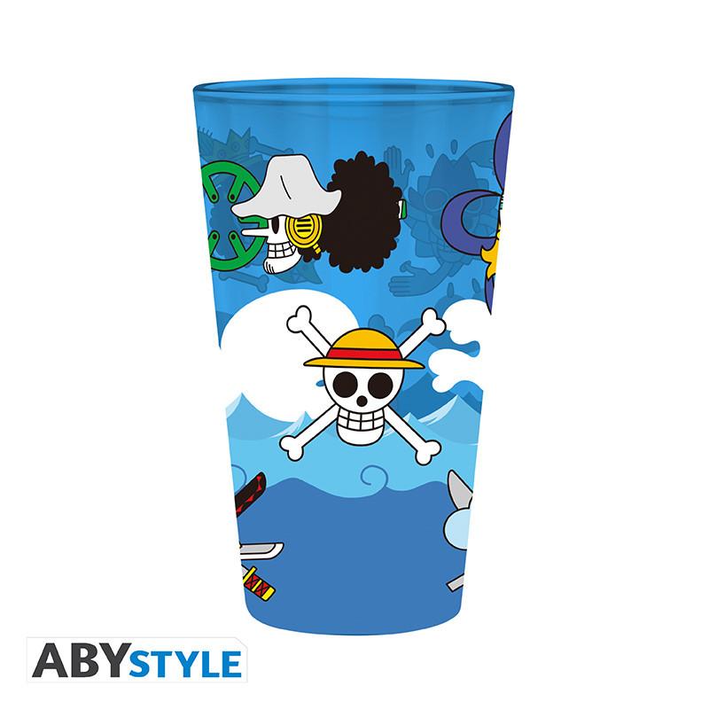 Vaso grande abystyle one piece calaveras 400 ml