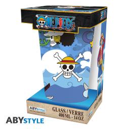 Vaso grande abystyle one piece calaveras 400 ml