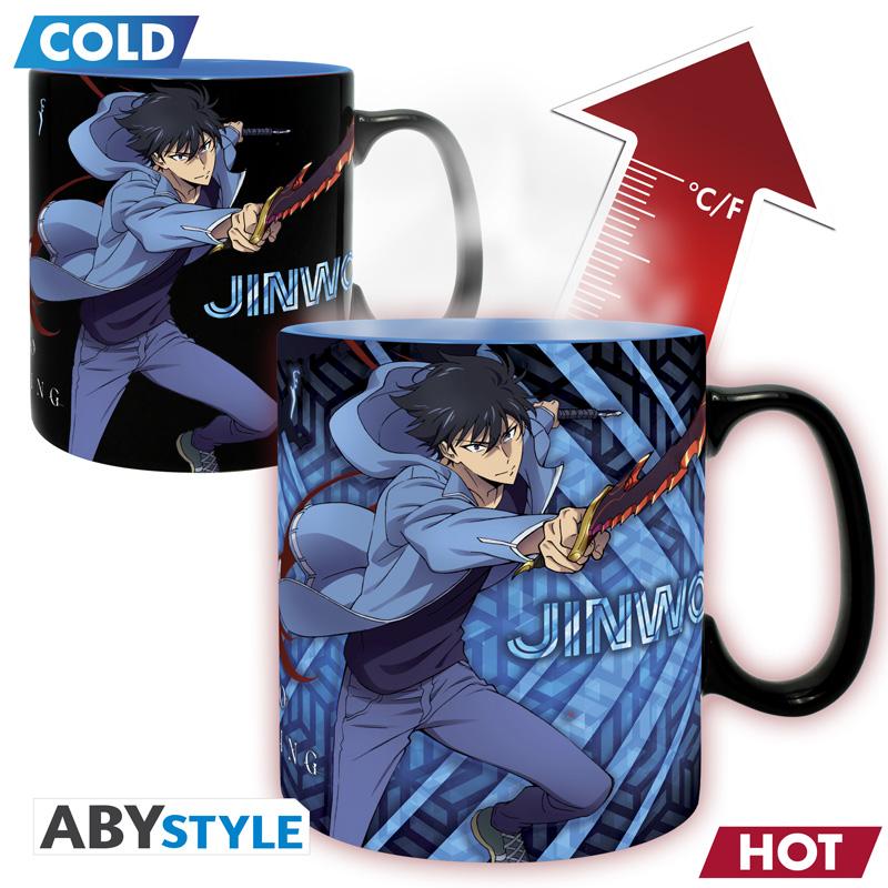 Taza termocolora solo leveling jinwoo e igris