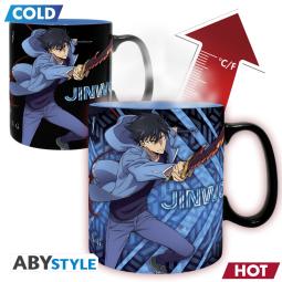 Taza termocolora solo leveling jinwoo e igris