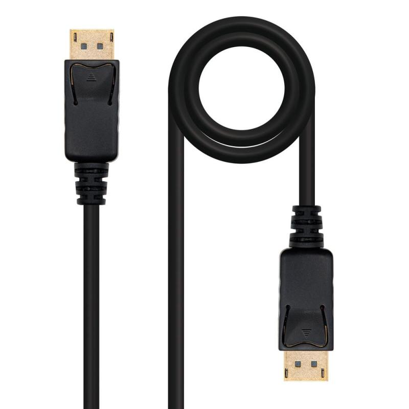 Cable displayport dp - m - dp - m nanocable negro 1.5 m