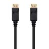 Cable displayport dp - m - dp - m nanocable negro 1.5 m