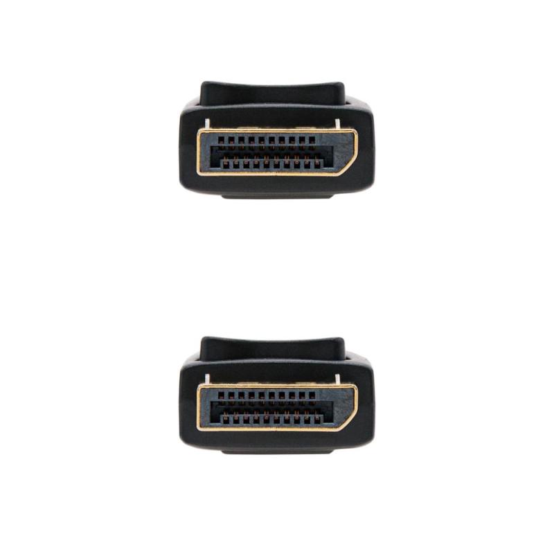 Cable displayport dp - m - dp - m nanocable negro 1.5 m