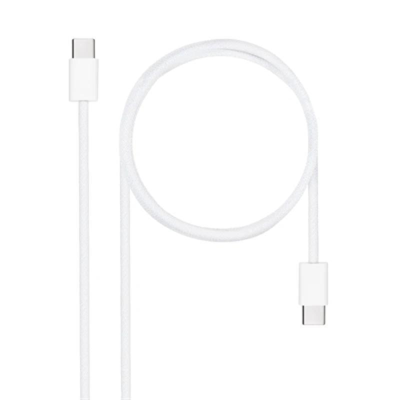 Cable usb - c 2.0 nanocable 60w usb - c - m - m - 1m