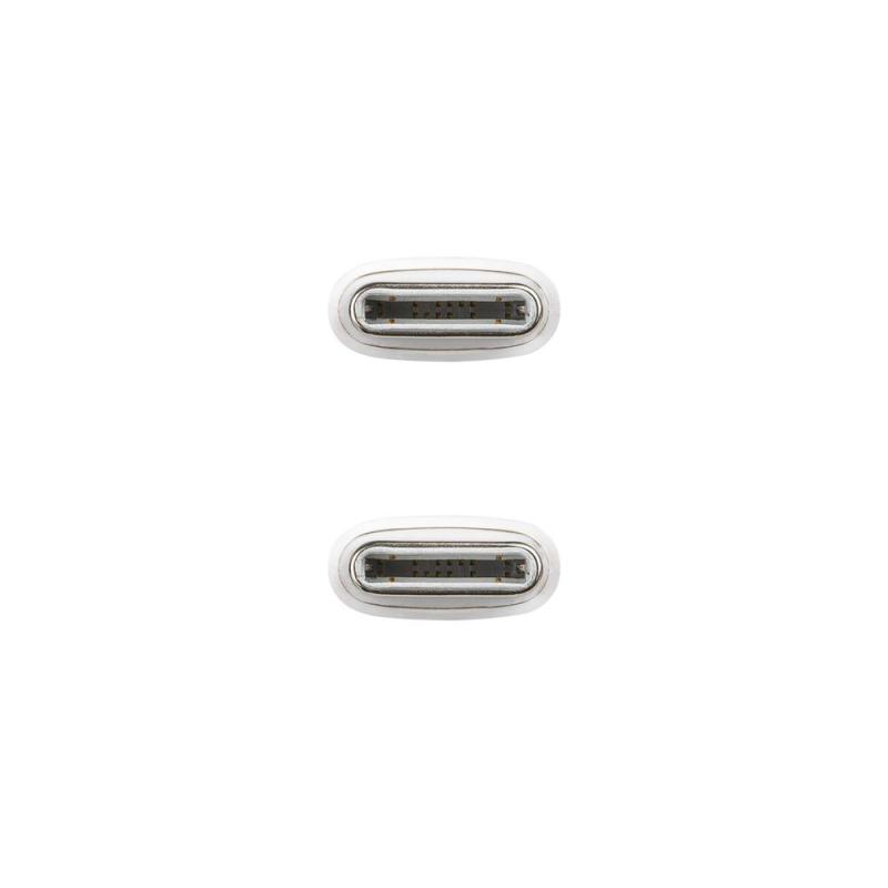 Cable usb - c 2.0 nanocable 60w usb - c - m - m - 1m
