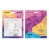Cargador nanocable pared usb - c pd 30w blanco