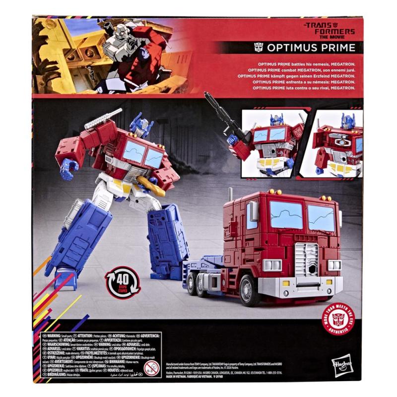 Figura hasbro transformers studio series optimus prime