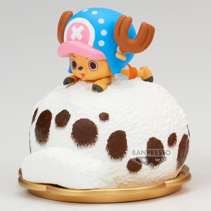 Figura banpresto one piece paldoce collection chopper - bepo & heart pirates(a:tony tony chopper)