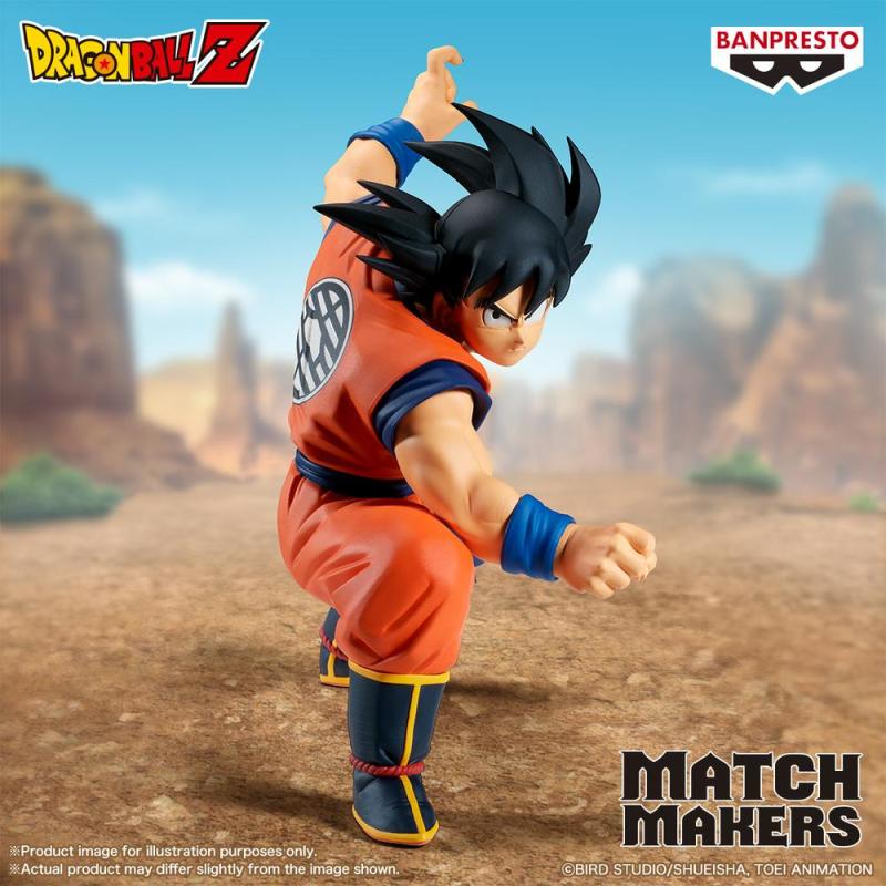 Figura banpresto dragon ball z match makers son goku(vs vegeta)