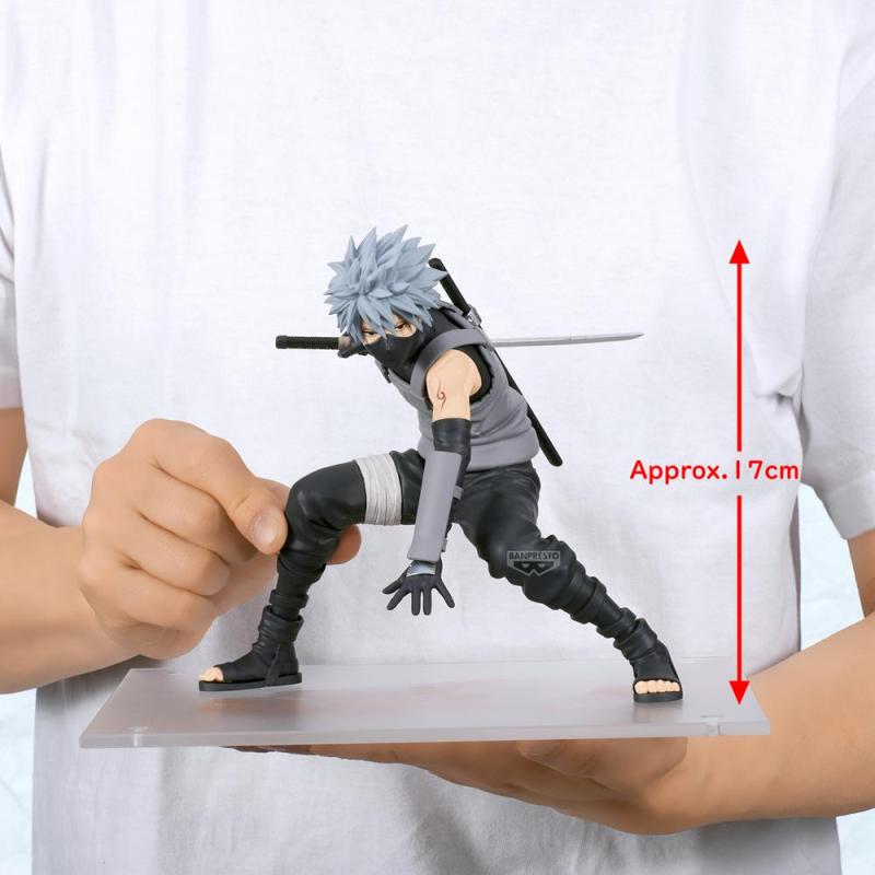 Figura banpresto naruto shippuden grandista - kakashi hatake -
