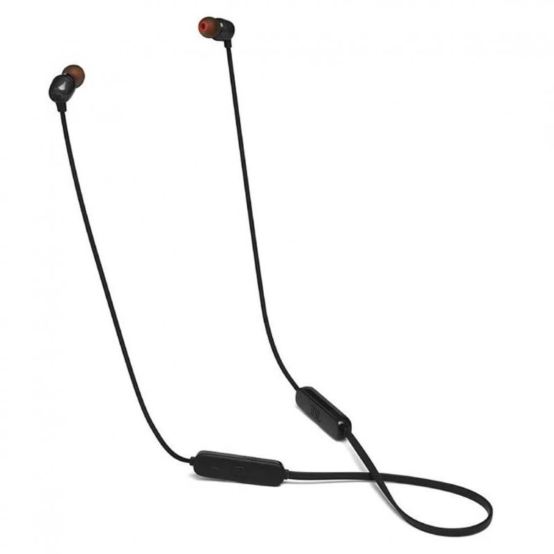 Auriculares inalambricos intrauditivos jbl tune 115bt -   microfono -  bluetooth -  negro - Imagen 1