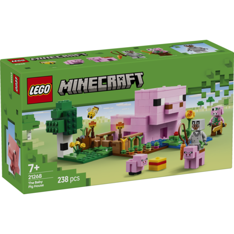 Lego minecraft la casa - cerdo bebé