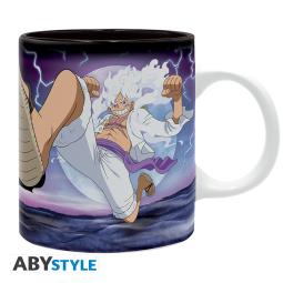Taza one piece luffy vs kaidou 320 ml