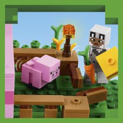 Lego minecraft la casa - cerdo bebé
