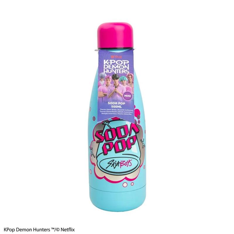 Mini botella cinereplicas kpop demon hunters soda pop 500ml