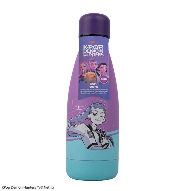 Mini botella cinereplicas kpop demon hunters rumi 500ml