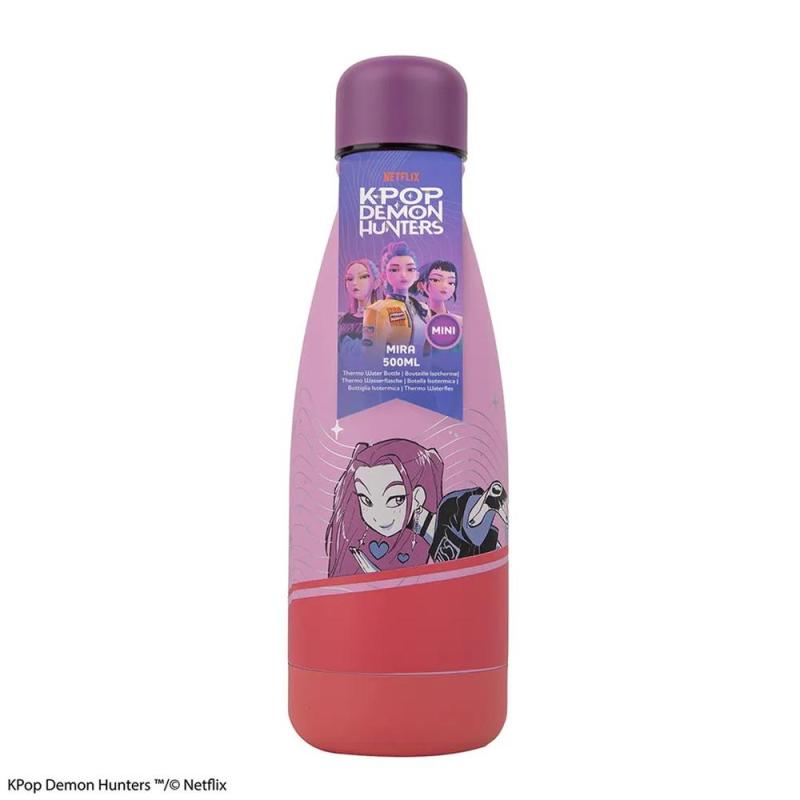 Mini botella cinereplicas kpop demon hunters mira 500ml