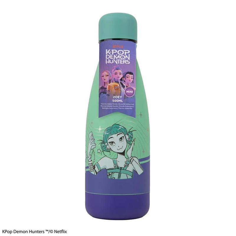 Mini botella cinereplicas kpop demon hunters zoey 500ml