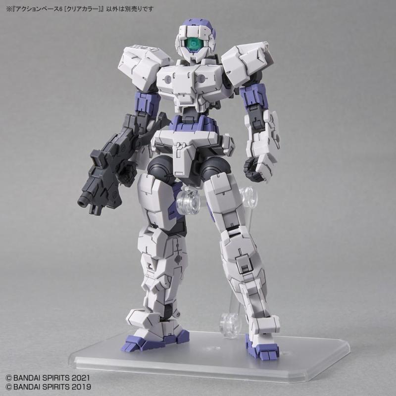 Base para maqueta bandai hobby action base 6 clear