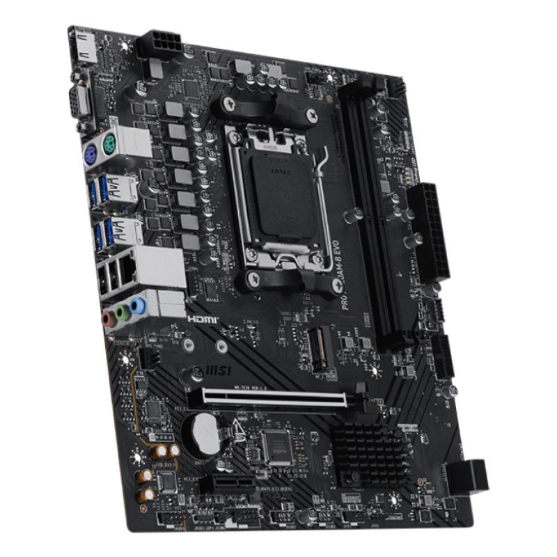 Placa base msi pro a620am - b evo am5 matx