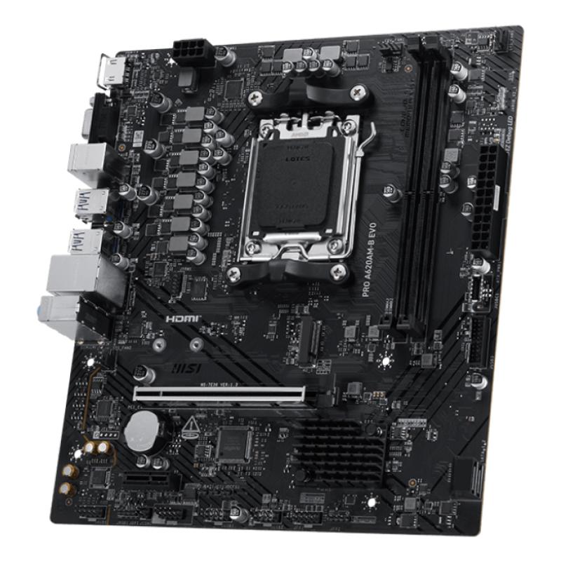 Placa base msi pro a620am - b evo am5 matx