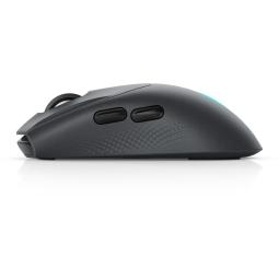 Raton inalambrico gaming dell alienware tri - mode aw720m gris