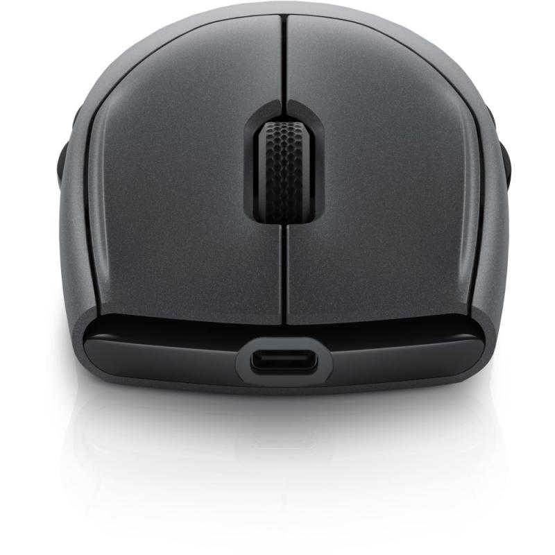 Raton inalambrico gaming dell alienware tri - mode aw720m gris