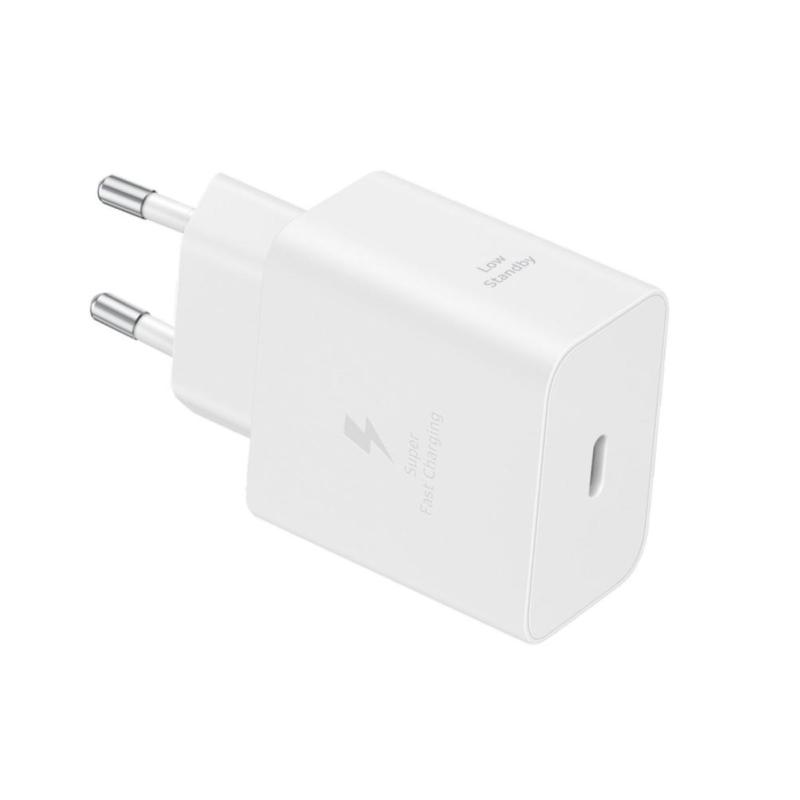 Cargador samsung ep - t4511xwegeu usb tipo c blanco 45w cable incluido