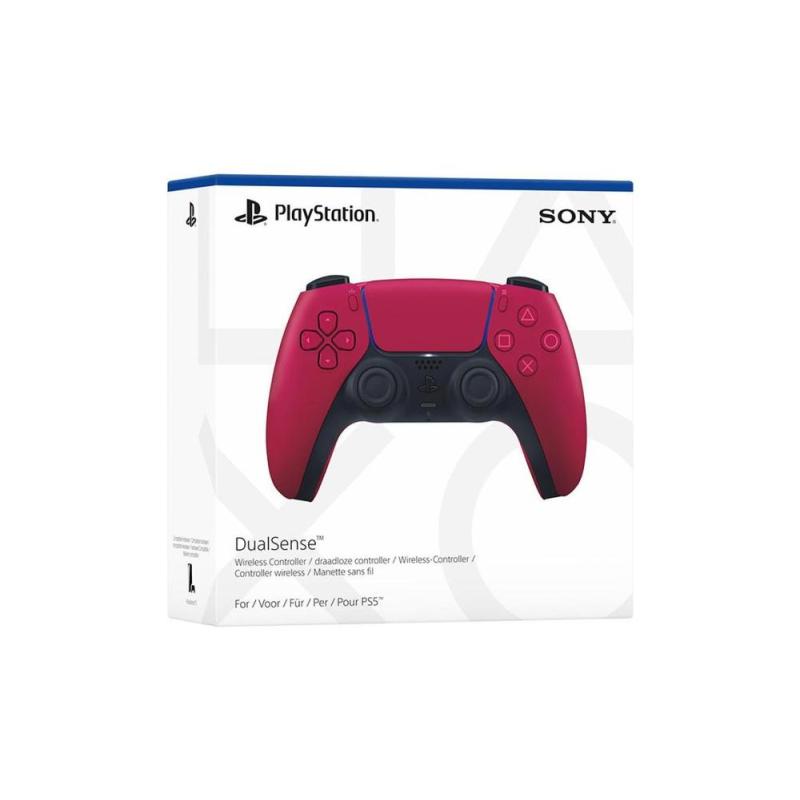Mando inalámbrico dualsense® cosmic red: para ps5 - pc - mac y móvil
