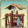 Lego one piece netflix cabaña del pueblo molino