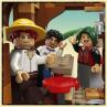 Lego one piece netflix cabaña del pueblo molino