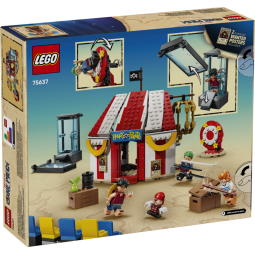 Lego one piece netflix carpa de circo de buggy