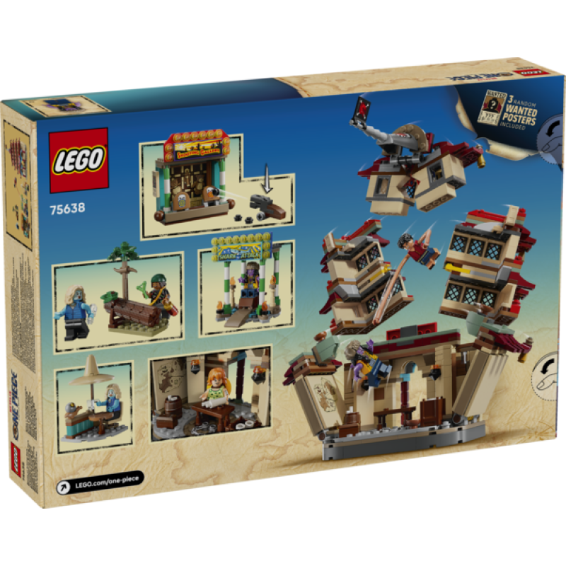 Lego one piece netflix batalla en arlong park
